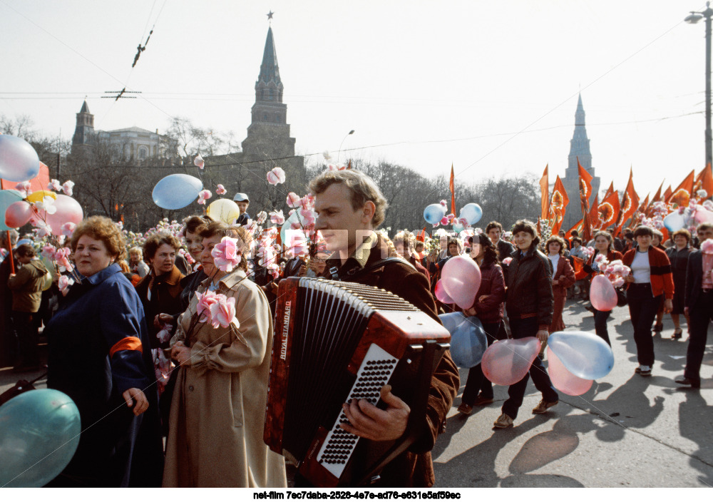 Празднование 1 Мая в Москве