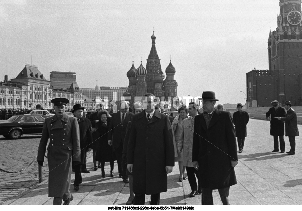 Визит Э. Аугустсона в СССР