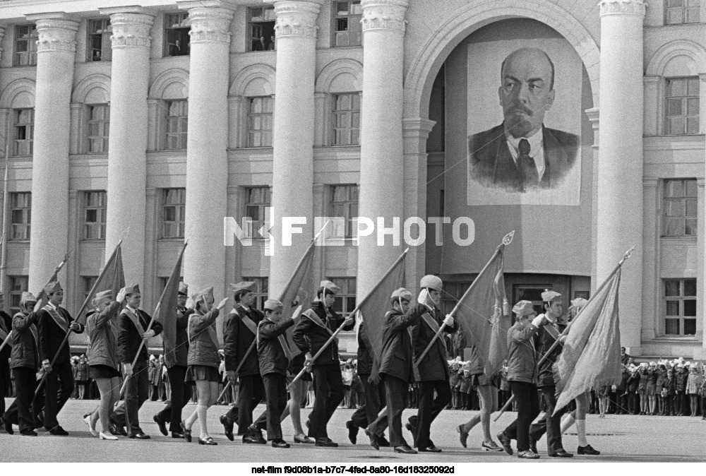 Празднование дДня рождения В.И. Ленина в Ульяновске