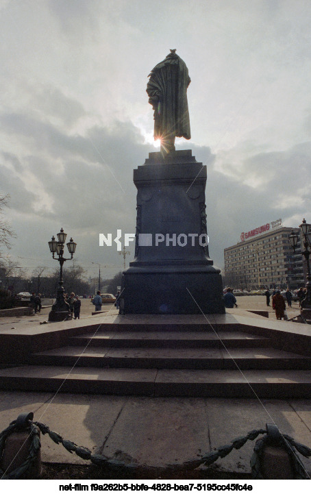 Памятник А.С. Пушкину в Москве