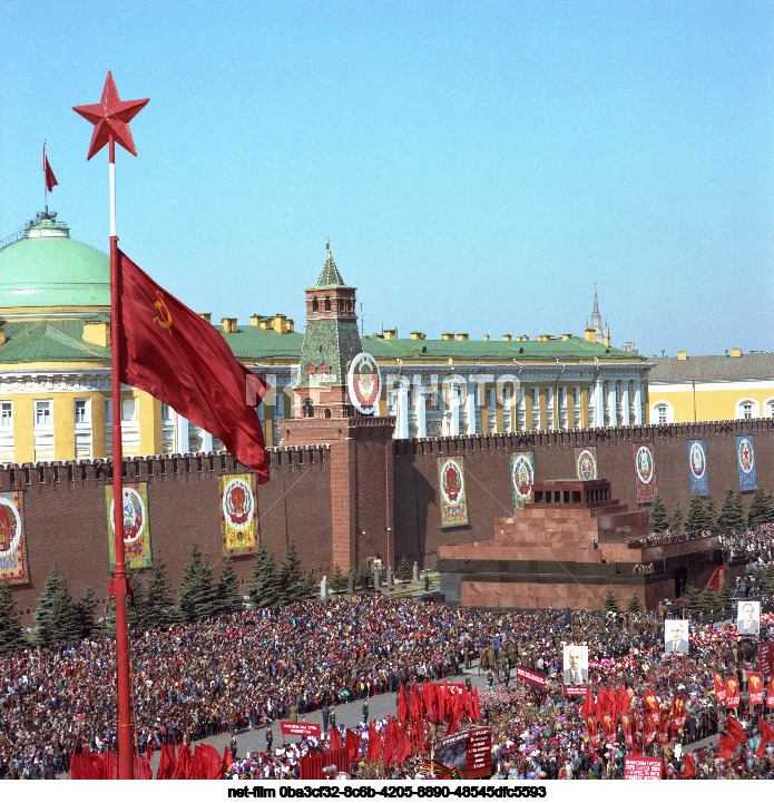 Празднование 1 Мая в Москве