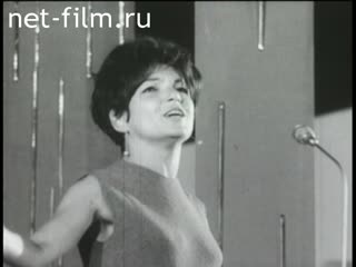Footage Song contest in Sopot. (1965)