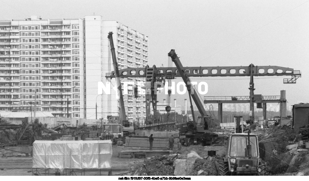 Строительство Московского метрополитена им. В.И. Ленина