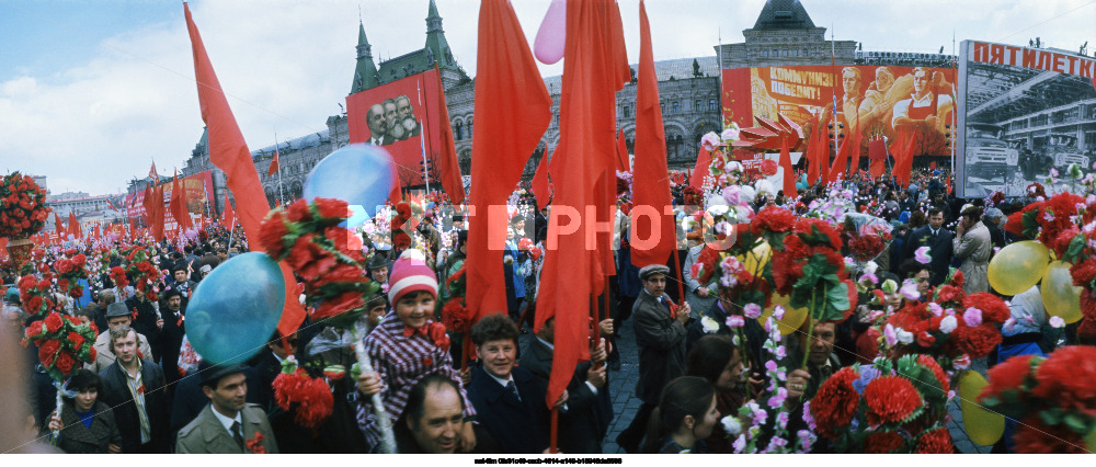 Празднование 1 Мая в Москве