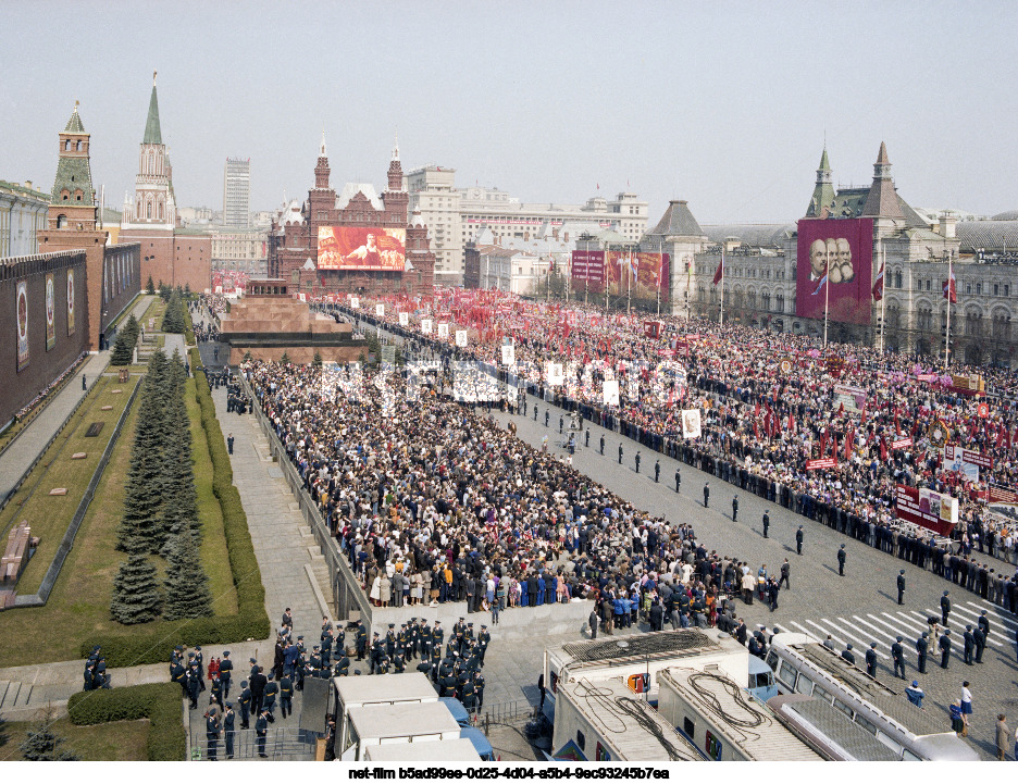 Празднование 1 Мая в Москве