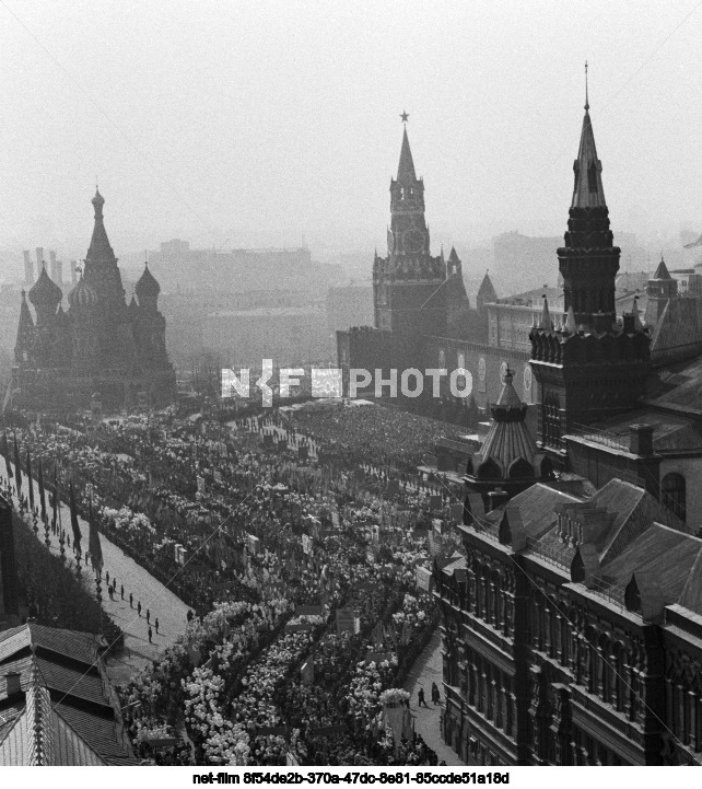 Празднование 1 Мая в Москве