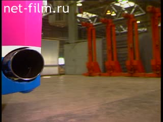 Кинохроника Голицинский Автомобильный завод. Выпуск Автобуса Мерседес 0303. (1995)