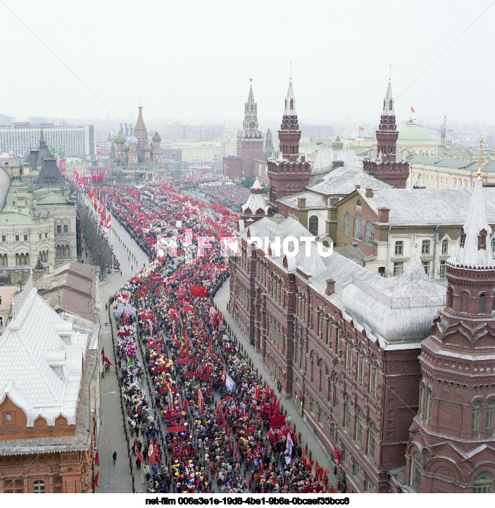 Празднование 1 Мая в Москве