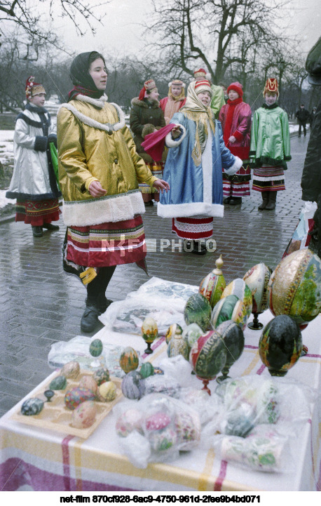 Празднование Пасхи в Москве