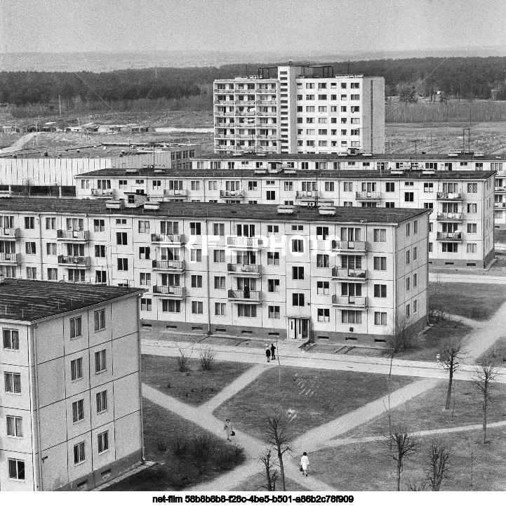 Поселок Электренай в Литовской ССР