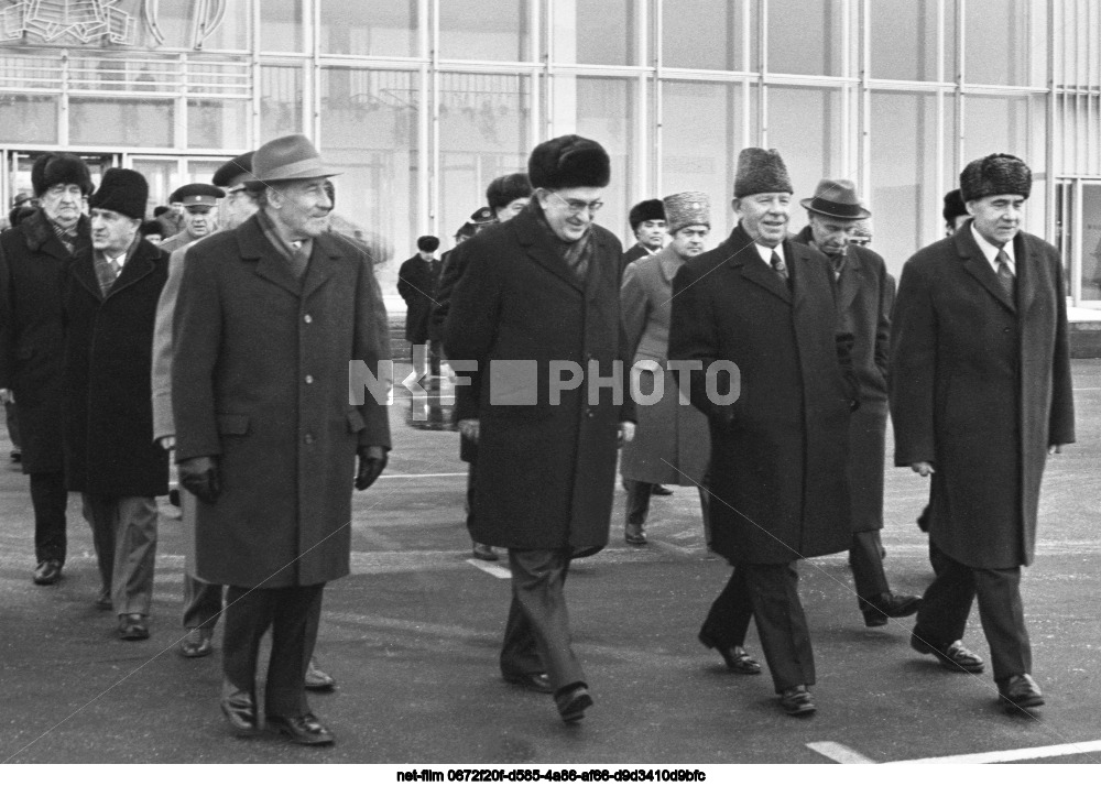 Визит Н.В. Подгорного в Афганистан