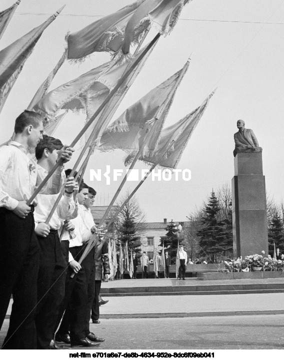 Празднование дня рождения В.И. Ленина в Москве