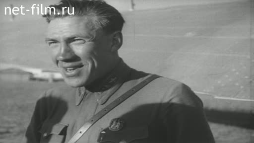 Footage Female fighter pilot. (1939-1940)