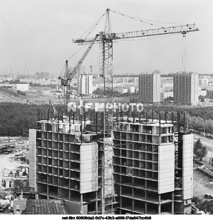 Строительство Центрального дома туриста в Москве