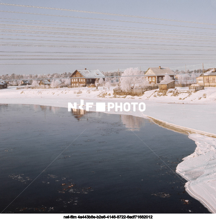 Село Вилга в Карельской АССР