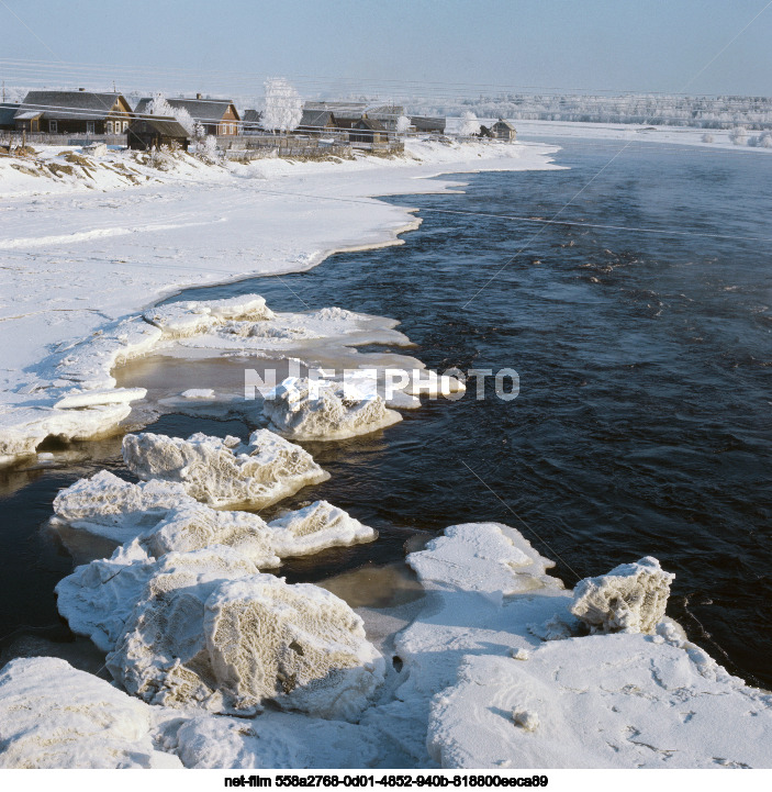 Село Вилга в Карельской АССР