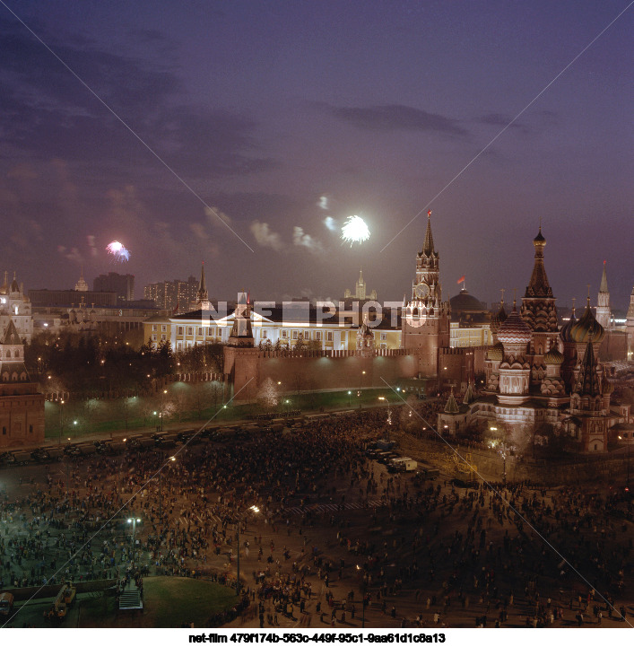 Празднование 1 Мая в Москве