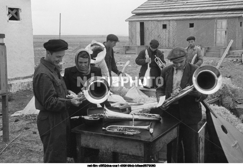 Совхоз "Озерный" в Чкаловской области