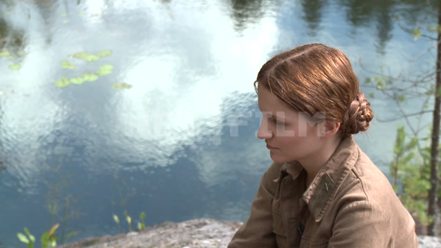 "А зори здесь тихие..." - съемки фильма в Карелии, интервью актрисы Малаховой Евгении