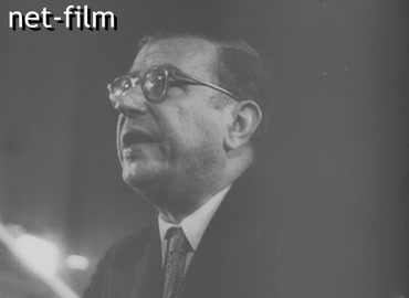 Footage Congress of Nations for the Defense of Peace. (1952)