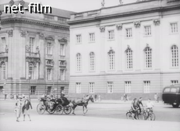 Footage Berlin in the 20s of the 20th century. (1920-1928)