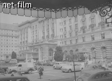 Кинохроника Сан-Франциско перед началом учредительной конференции ООН. (1945.04)