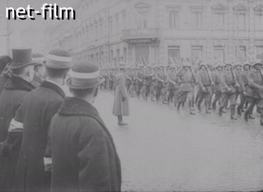 Кинохроника Гражданская война в Финляндии. (1918)