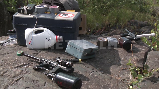 "А зори здесь тихие..." - съемки фильма в Карелии, оборудование для создания пиротехнических