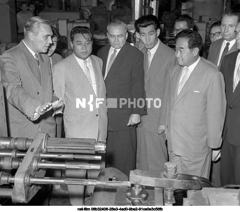 Kim Il Sung's visit to the USSR