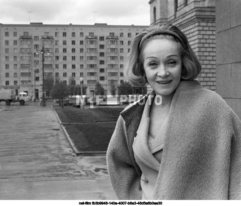 Гастроли М. Дитрих в СССР