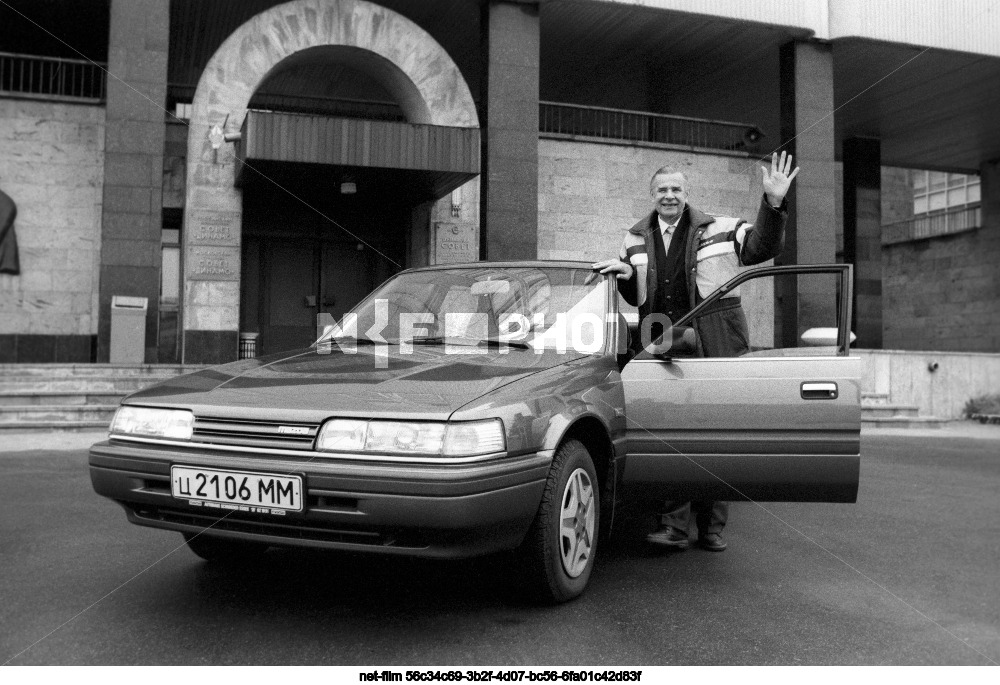 Soviet football goalkeeper L.I. Yashin