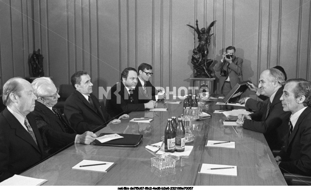 Visit of A.G. Okchuna in the USSR