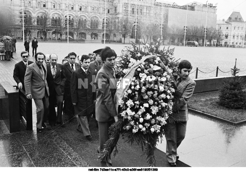 A.H. Khaddam's visit to the USSR