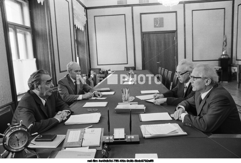 E. Honecker's visit to the USSR