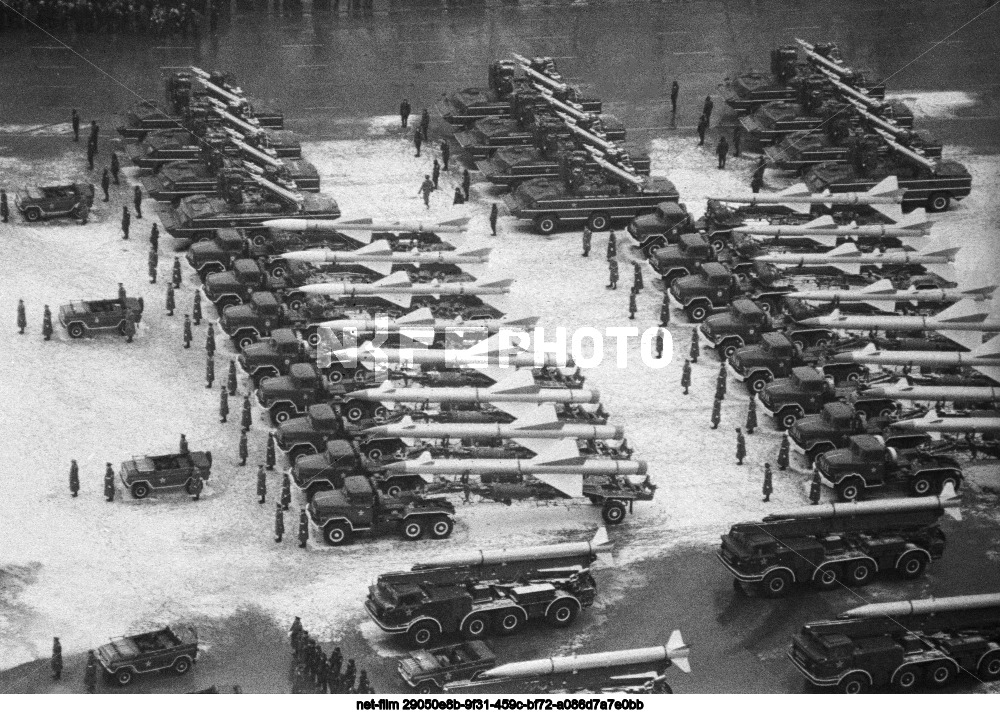 Celebrating November 7th in Moscow