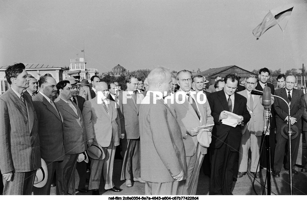 Визит О. Гротеволя в СССР