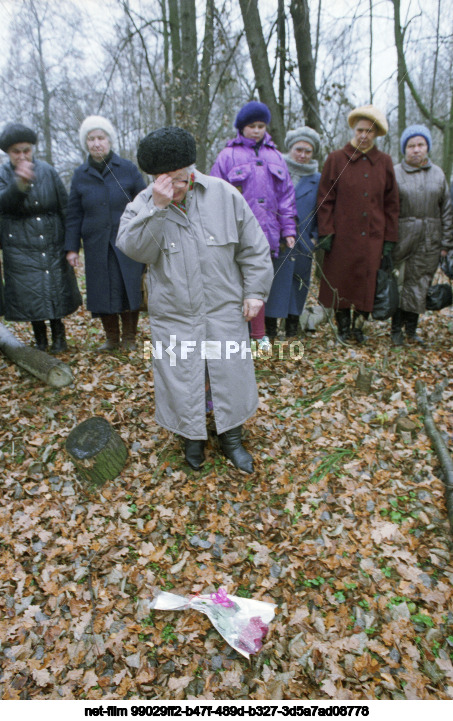 Butovo Firing Range on the Day of Remembrance of Victims of Political Repression
