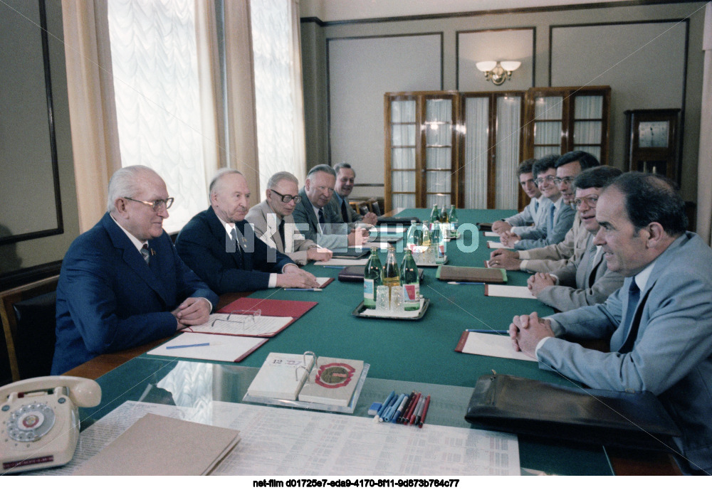 J. Marchais's visit to the USSR