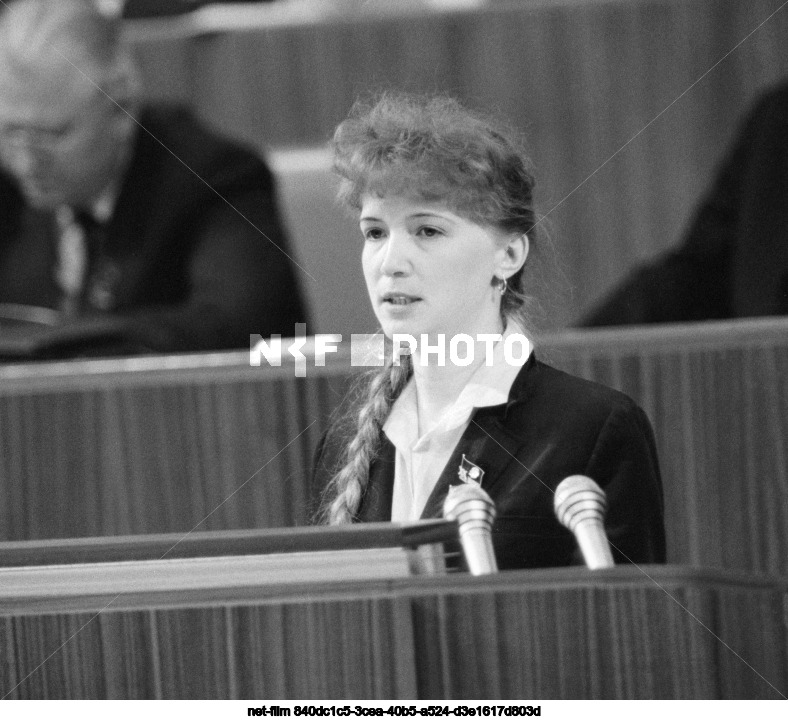 XX Congress of the Komsomol in Moscow