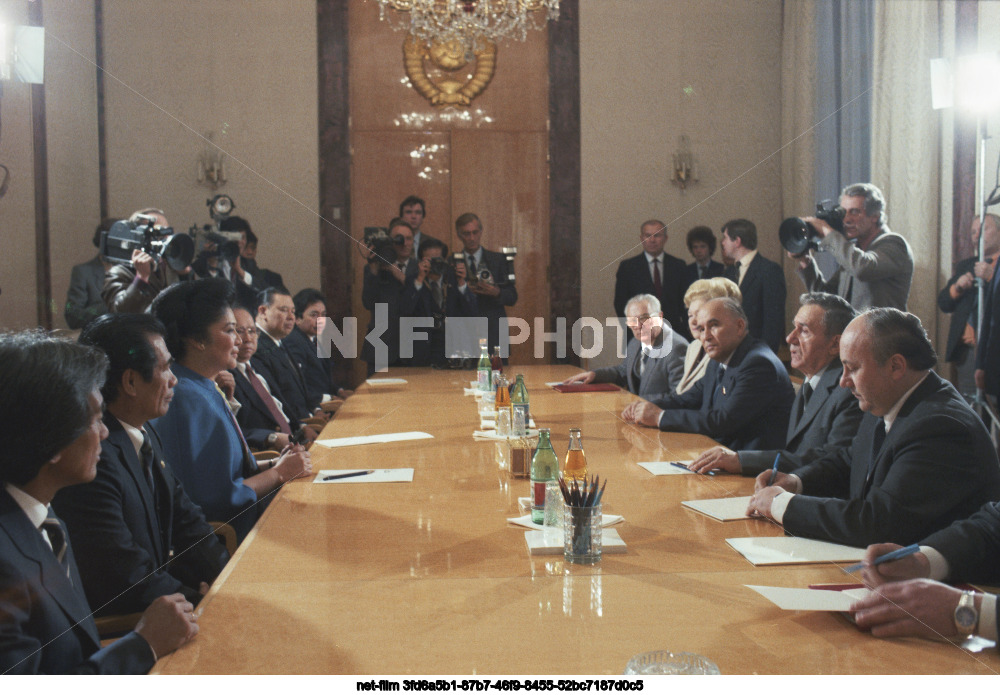 Visit of I.R. Marcos to the USSR