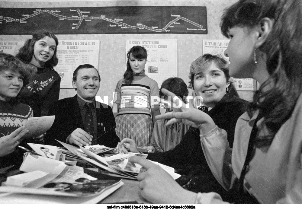 Chairman of the village council S. Permyakov