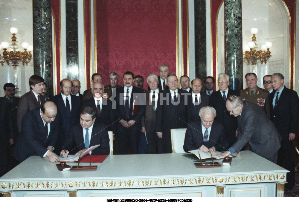 Visit of H. B. Talal to the USSR