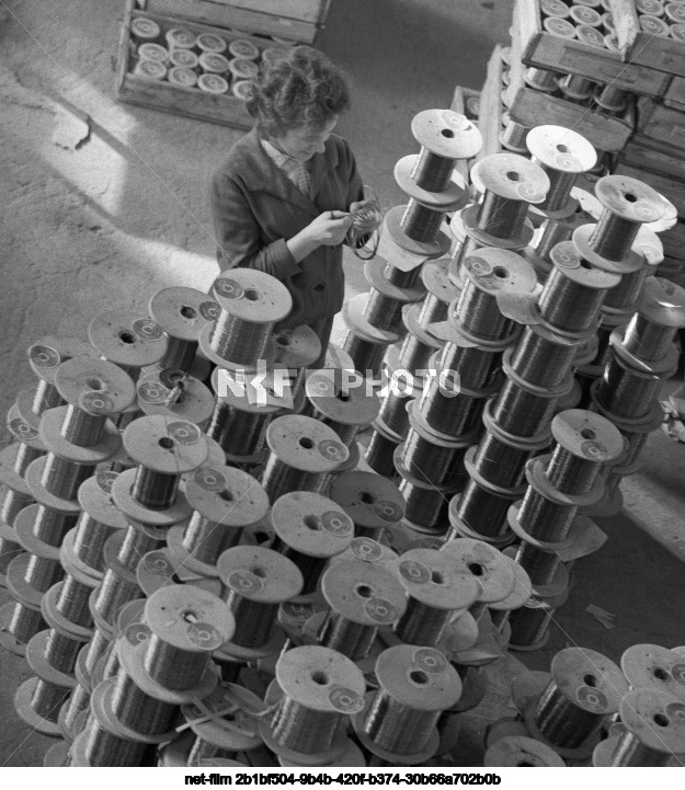 Kaindinsky Cable Plant in the Kirghiz SSR