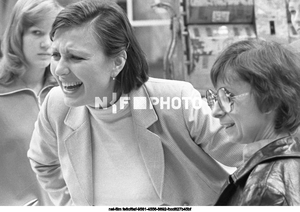 Filming of the movie "The Eighth Wonder of the World" in Moscow