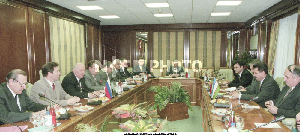 Visit of E.Kh. Khalilov to Russia