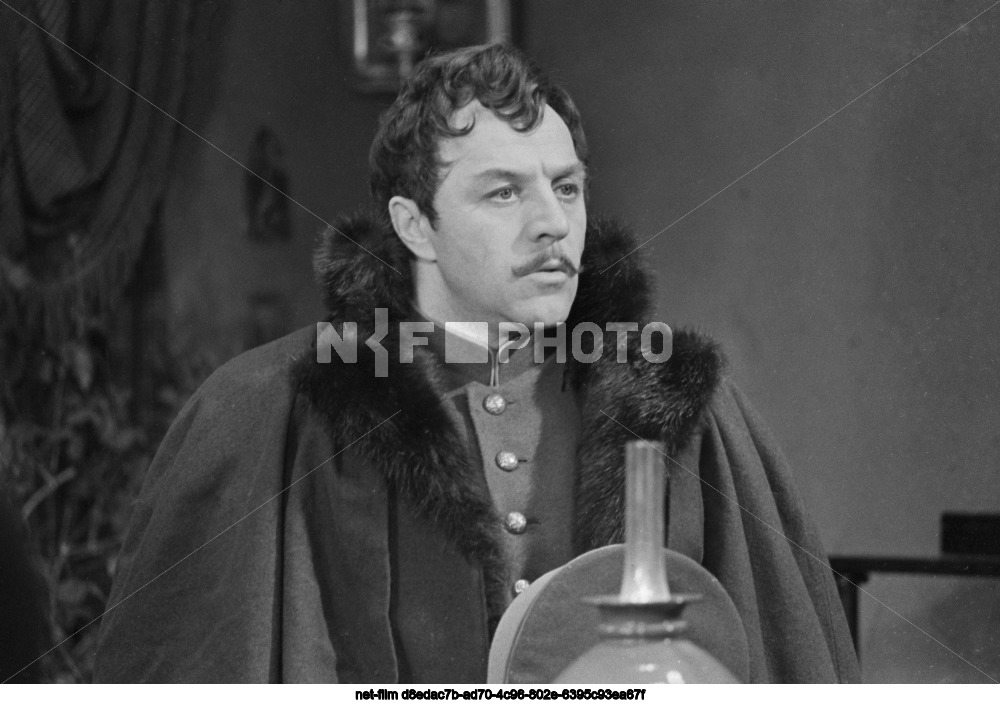 Filming of the feature film "The Brothers Karamazov" at the Mosfilm studio