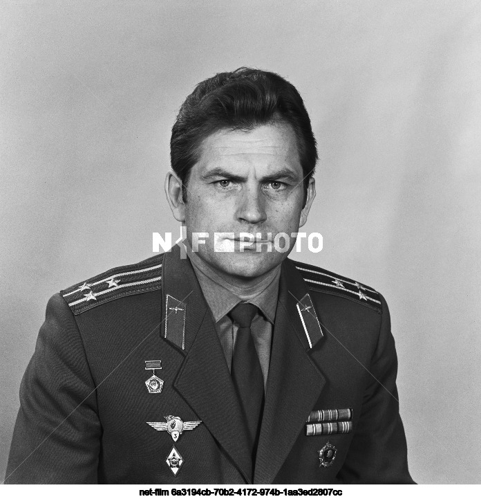 USSR pilot-cosmonaut V.V. Kovalenok