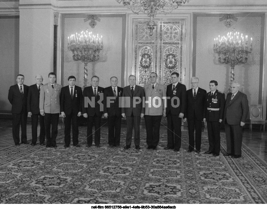 Награждение ликвидаторов аварии на Чернобыльской АЭС в Кремле