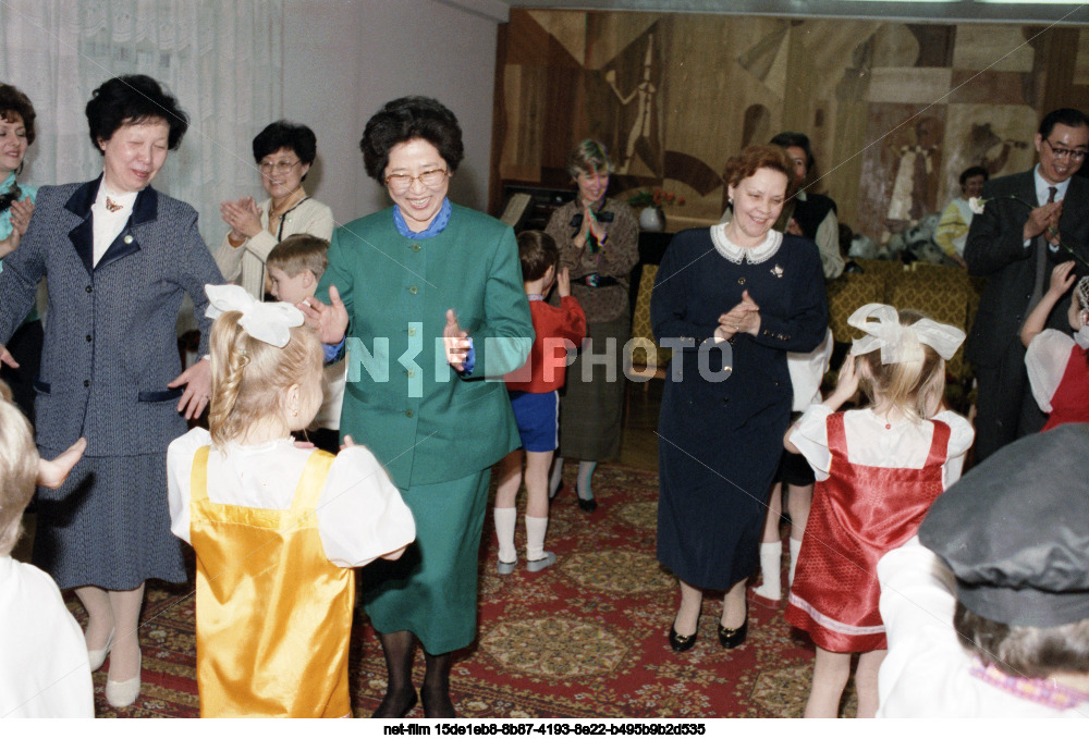 Li Peng's visit to the USSR