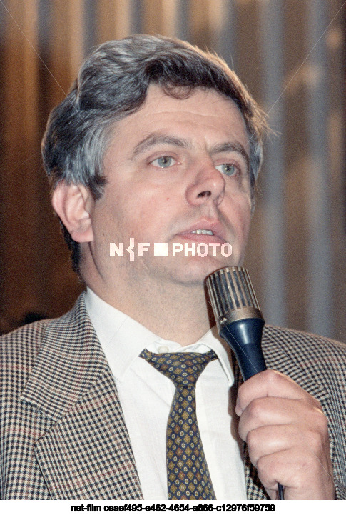 Flight director of the Mir orbital station V.A. Soloviev